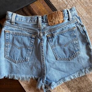Levi Vintage Blue Jean Shorts